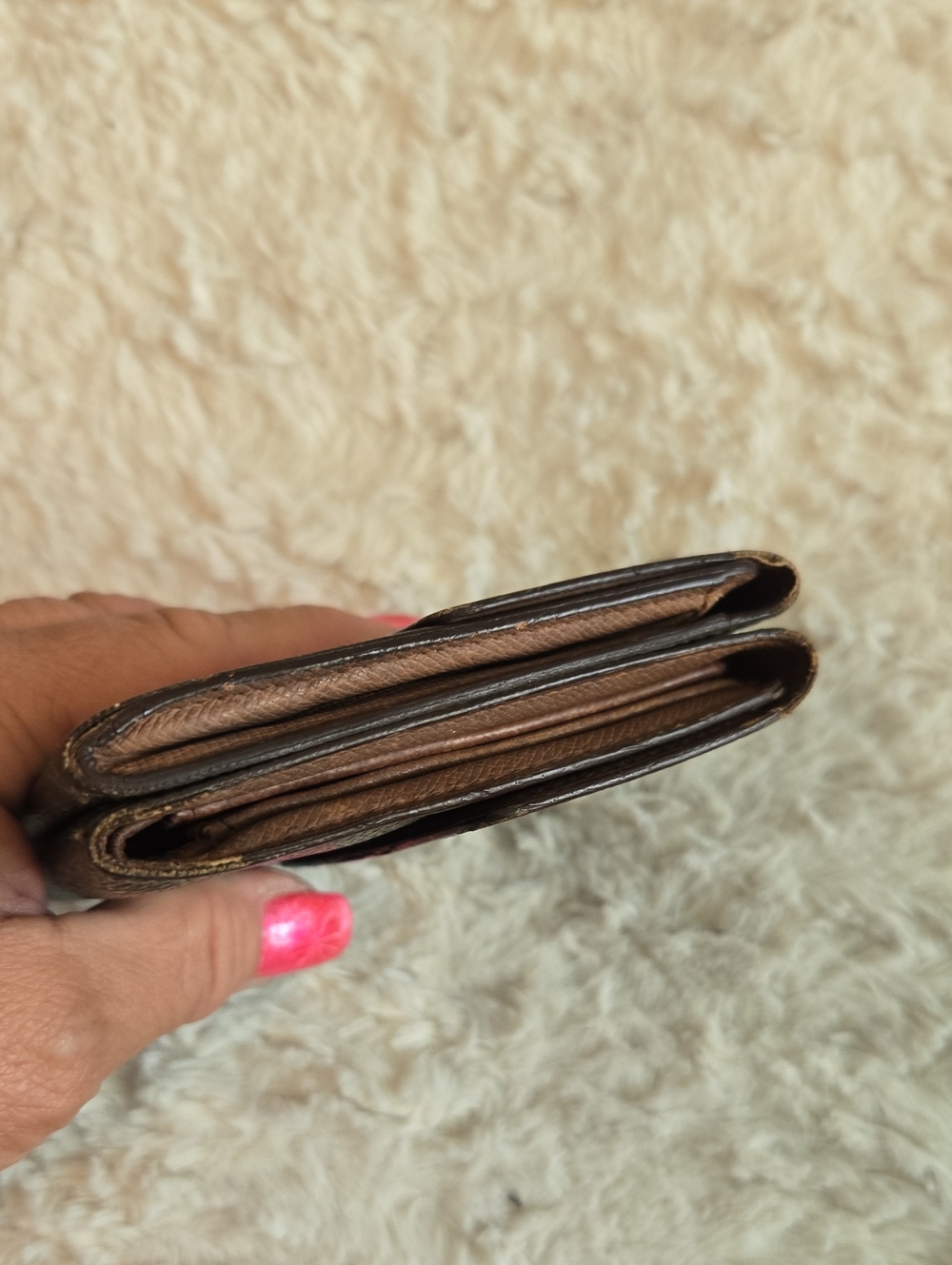 Louis Vuitton Monogram Compact Wallet in Brown - Picture 2 of 10